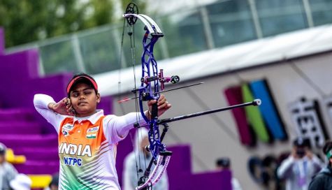 Asian Archery Championships: Jyothi bags individual and team gold, Abhishek-Deepshikha pair wins mixed team crown